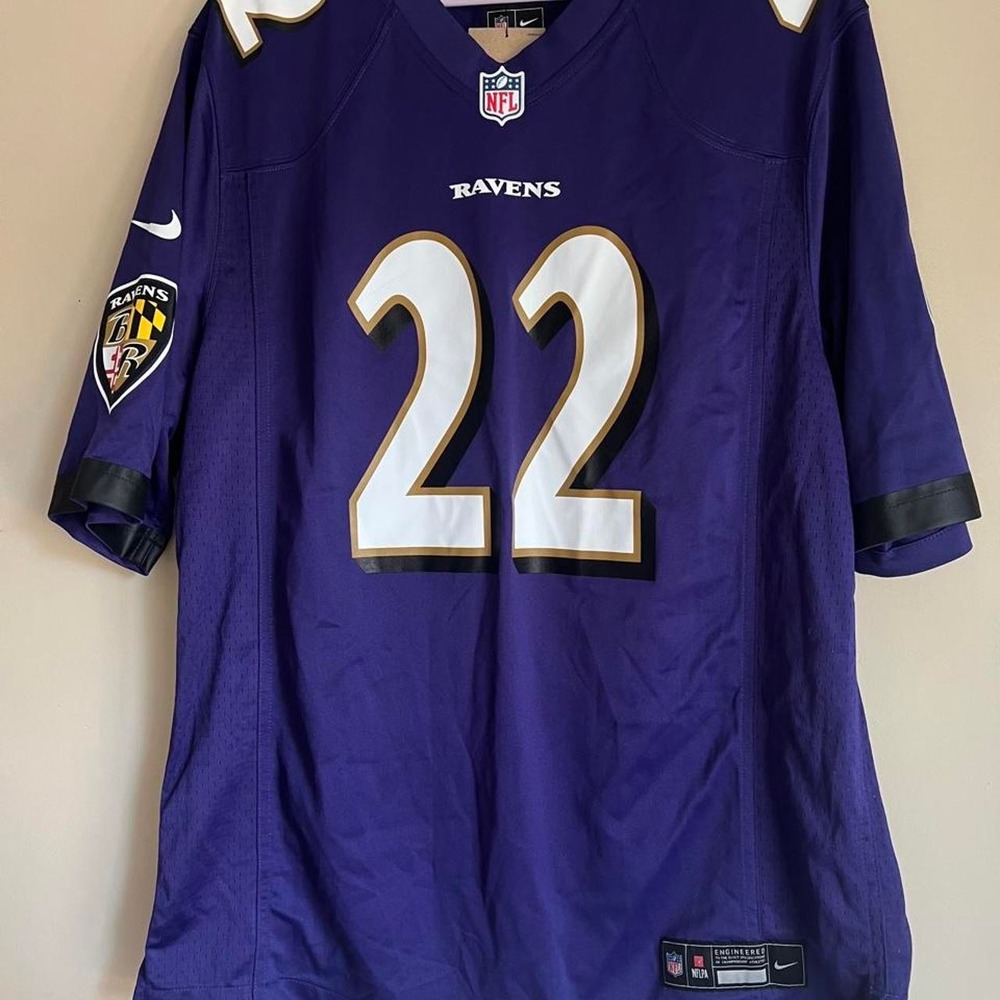 Baltimore Raven's Derrick Henry #22 Game Jersey *NEW* Size Large